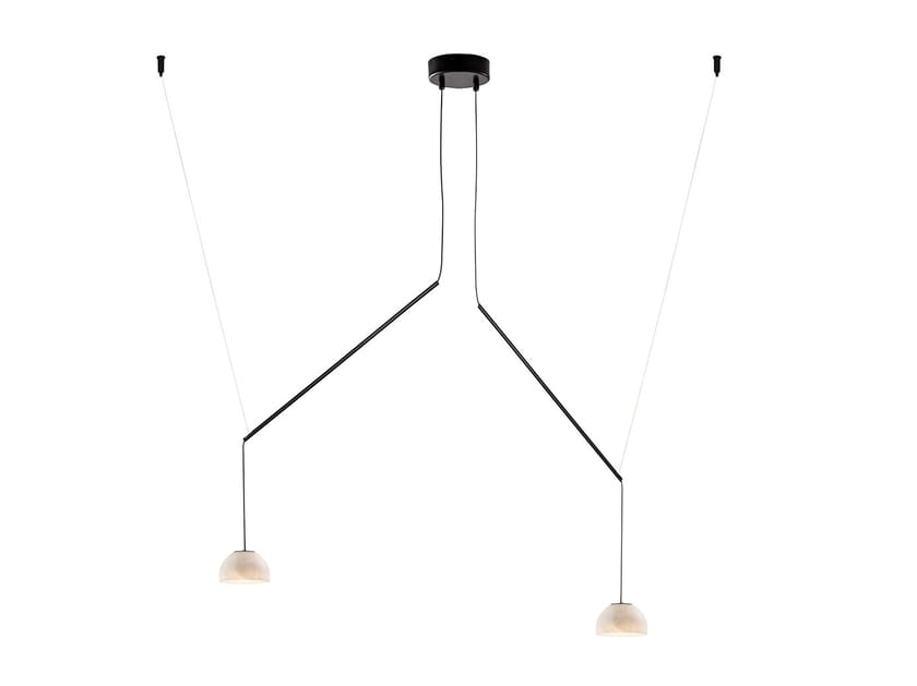 Регулируемый подвесной светильник из алебастра luxcambra Absidiola ARCH-00103863