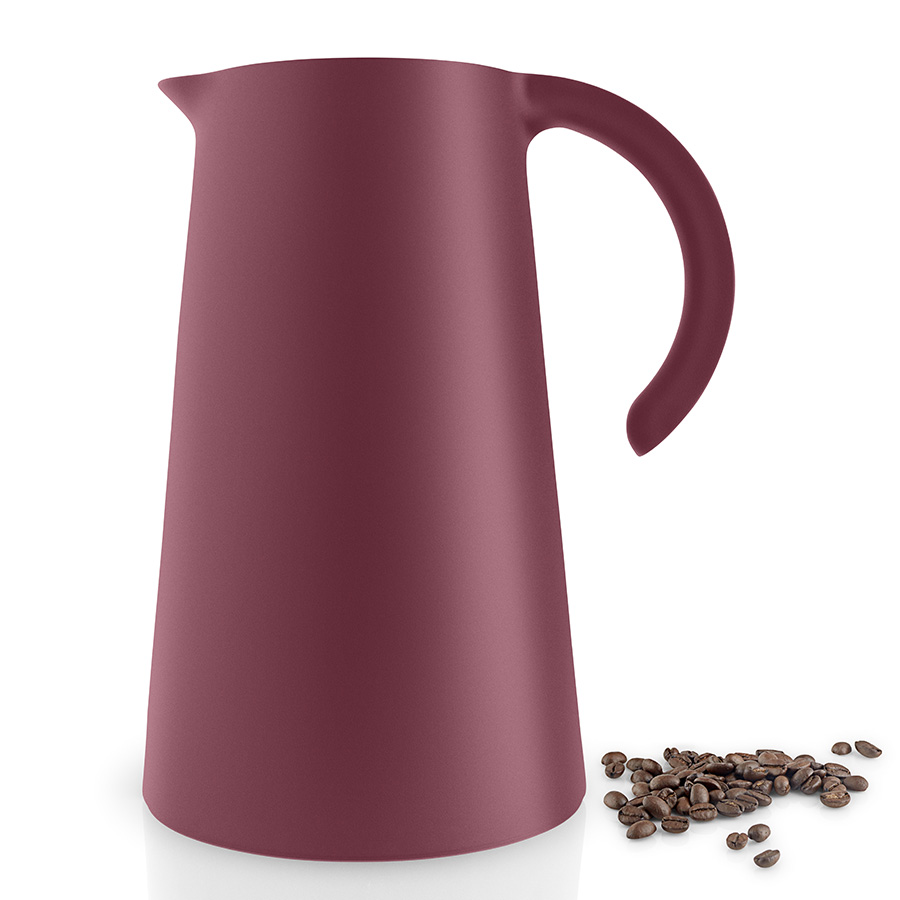 502852 Термокувшин rise 1 л гранатовый Eva Solo  - Вид №4