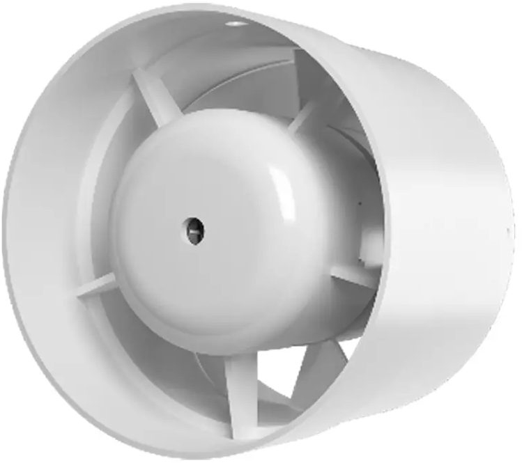 91274775 Вентилятор осевой канальный вытяжной Auramax VP D100 мм 35 дБ 107 м³/ч цвет белый STLM-0851471