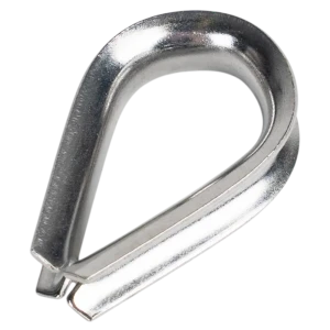 Коуш из нержавеющей стали DIN 6899 6 мм 2 шт.