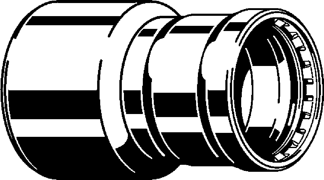 Viega Редукционная вставка Megapress S XL 4215.1XL (752163) 752 163 - Вид №1