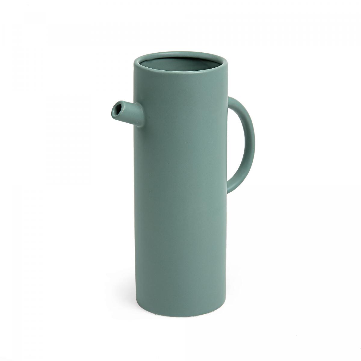 065129 Ваза 30 см темно-зеленая La Forma Lindburg  - Вид №2