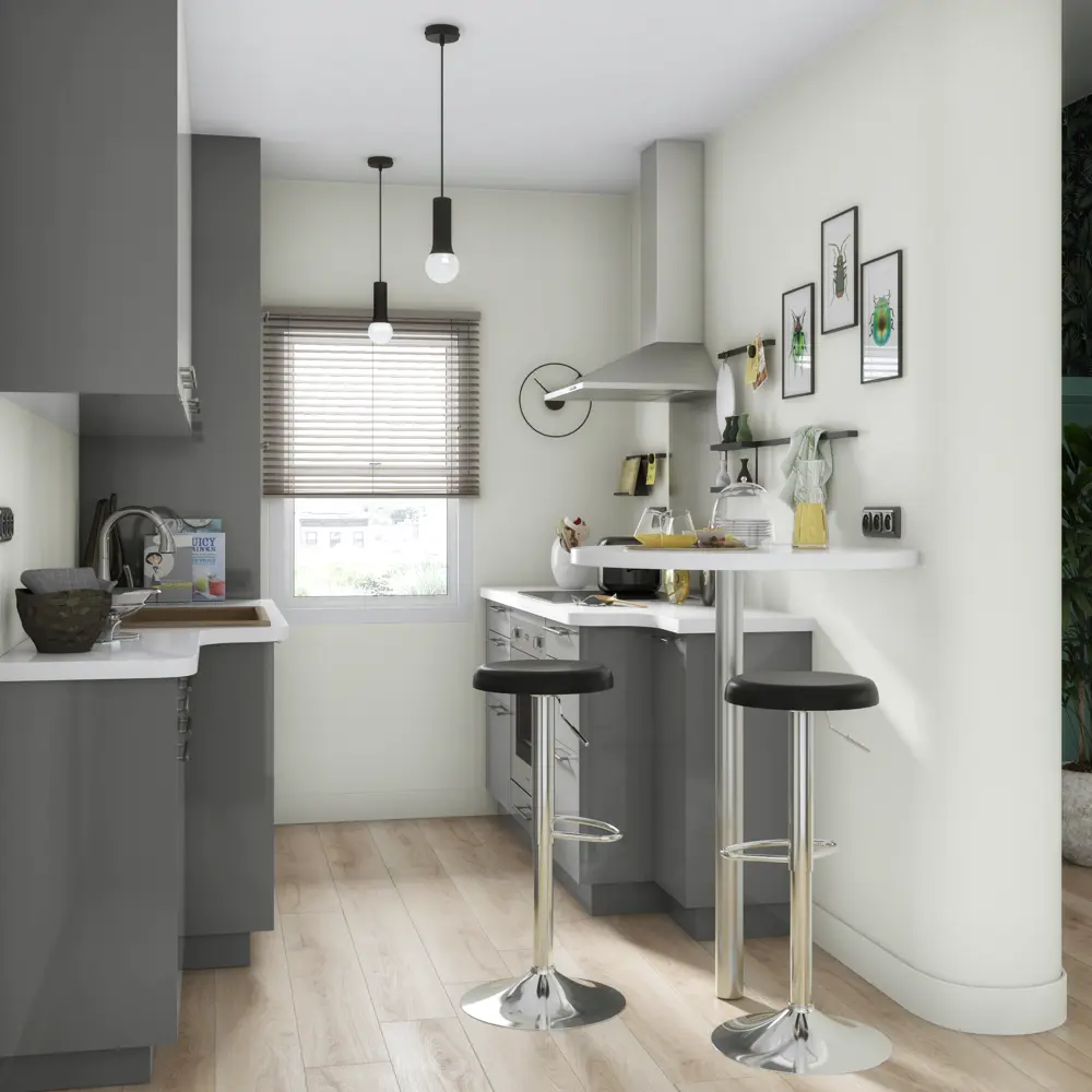 Сиденье для барного стула DELINIA Бернен круглое 35х35 см черное 89132397 STLM-0078838 - Вид №10