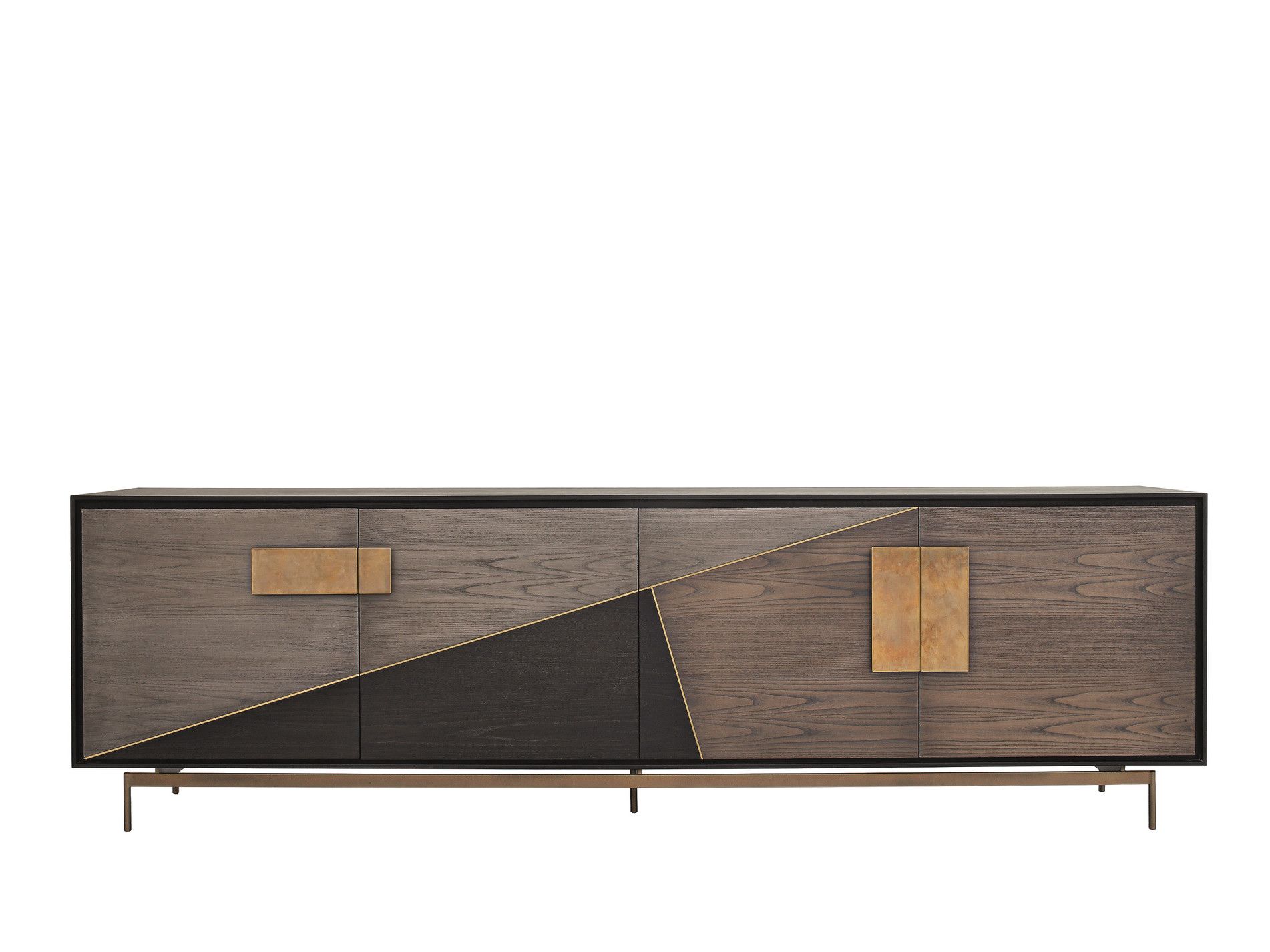 Деревянный шкаф с распашными дверями Shake ARCH-00030033