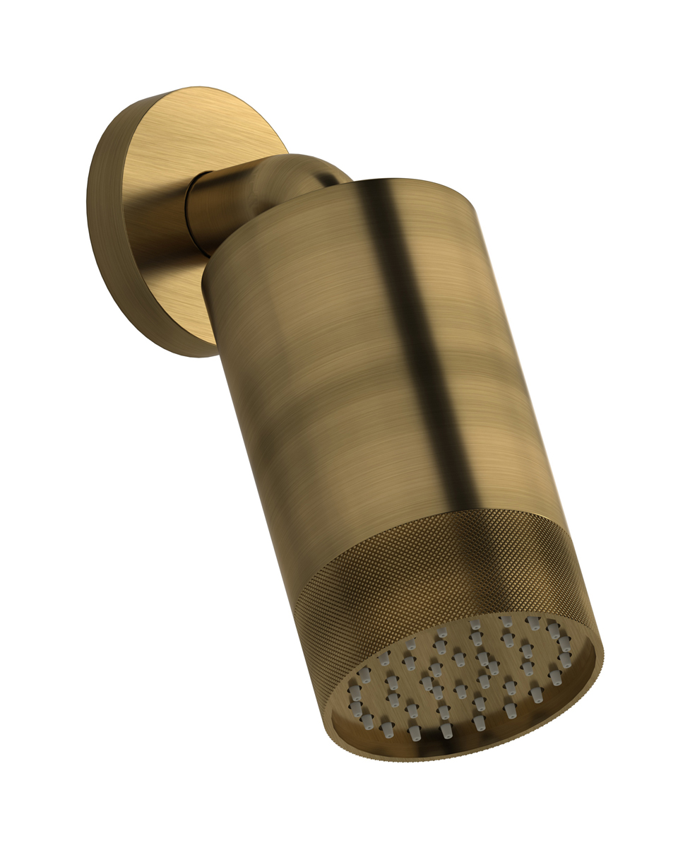 Верхний душ с Кронштейн для душа WE ARE IB rr085on_2 Modern Bronze Spot