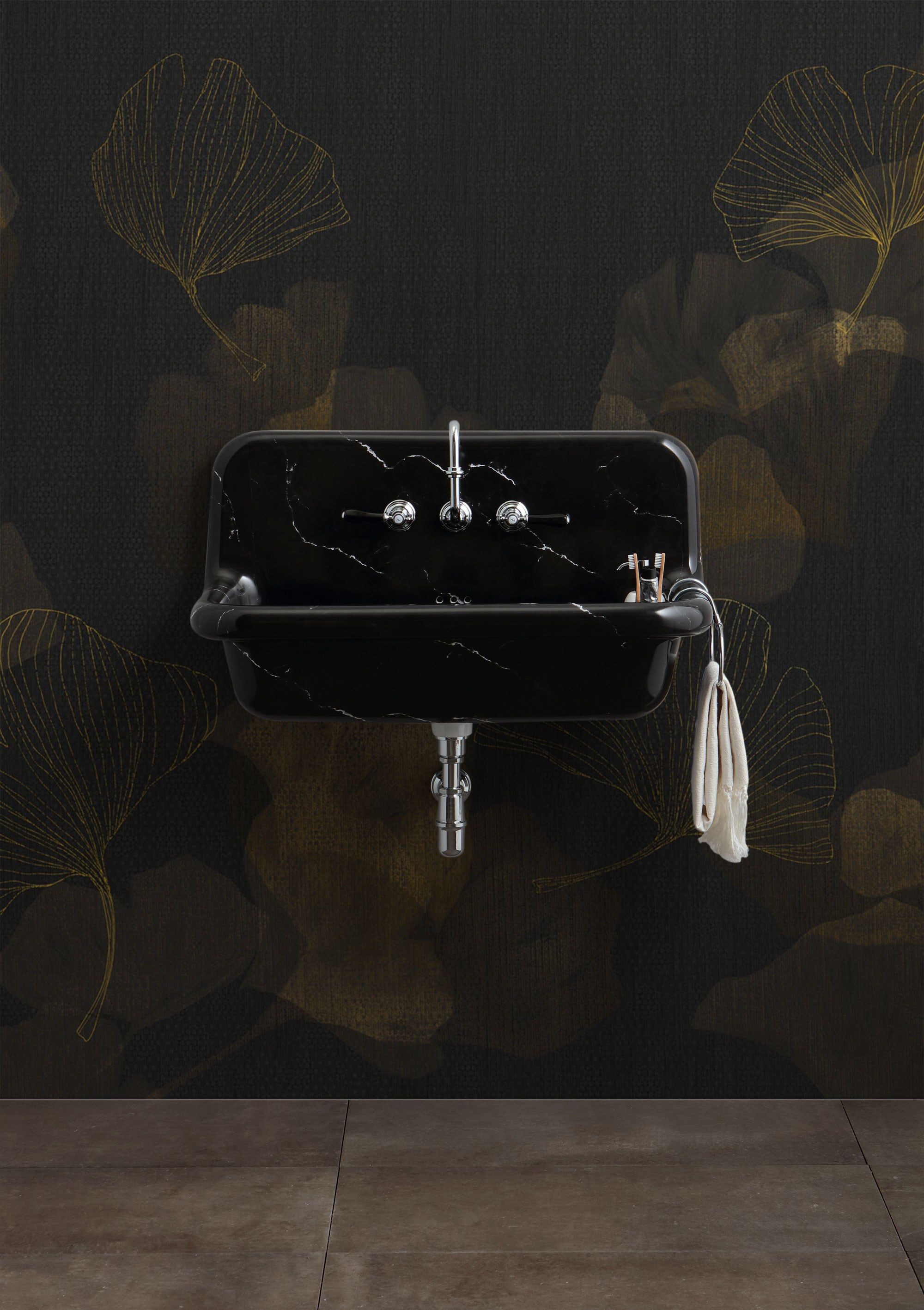 Керамическая прямоугольная подвесная раковина BLEU PROVENCE TrueColors ARCH-00092384 - Вид №11