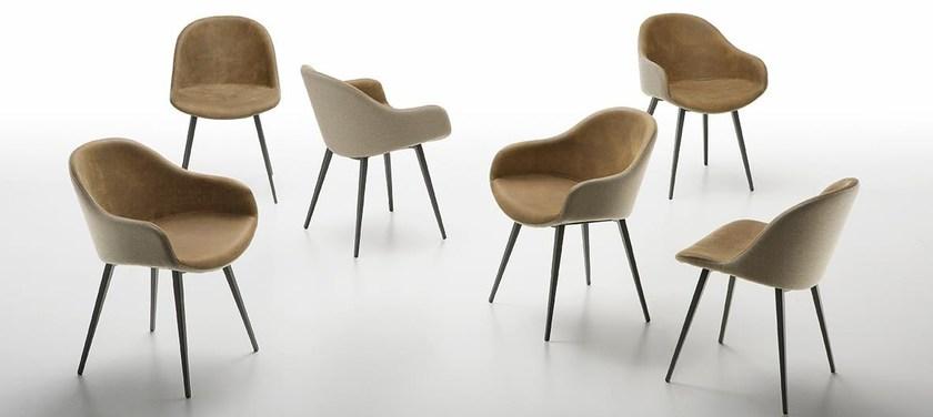 Midj Мягкое кожаное кресло с подлокотниками Sonny sun-id-1402975 - Вид №3