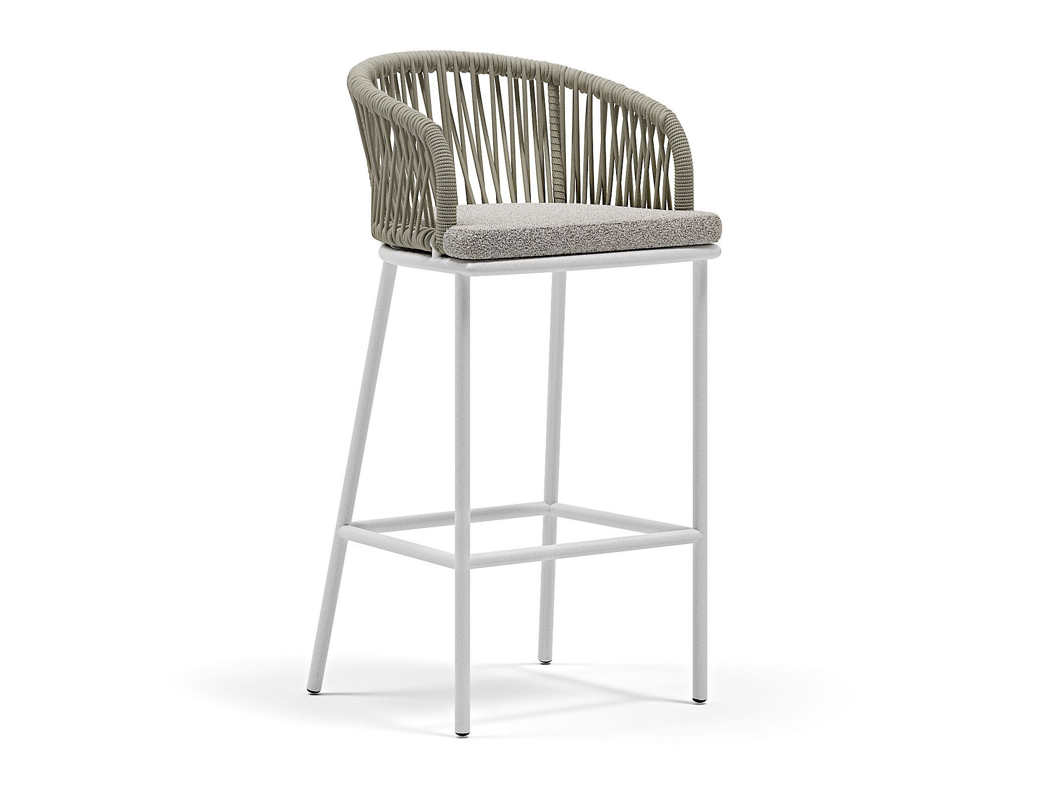 Высокий алюминиевый садовый стул и веревка со спинкой Atmosphera Pleasure .25 ARCH-00001731 - Вид №1