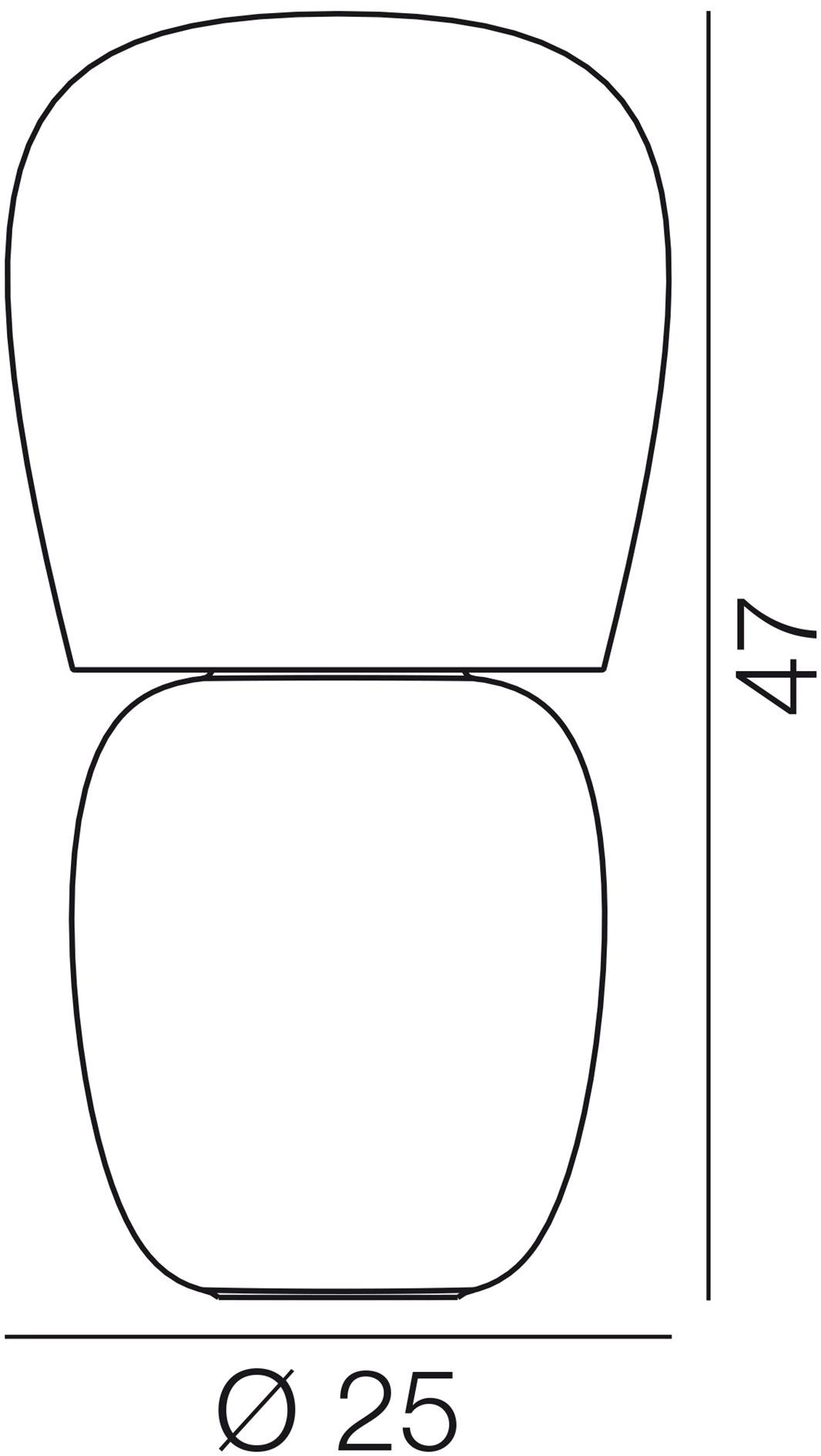 KUNDALINI Настольная лампа из керамики и опалового стекла sun-id-1436081 - Вид №2