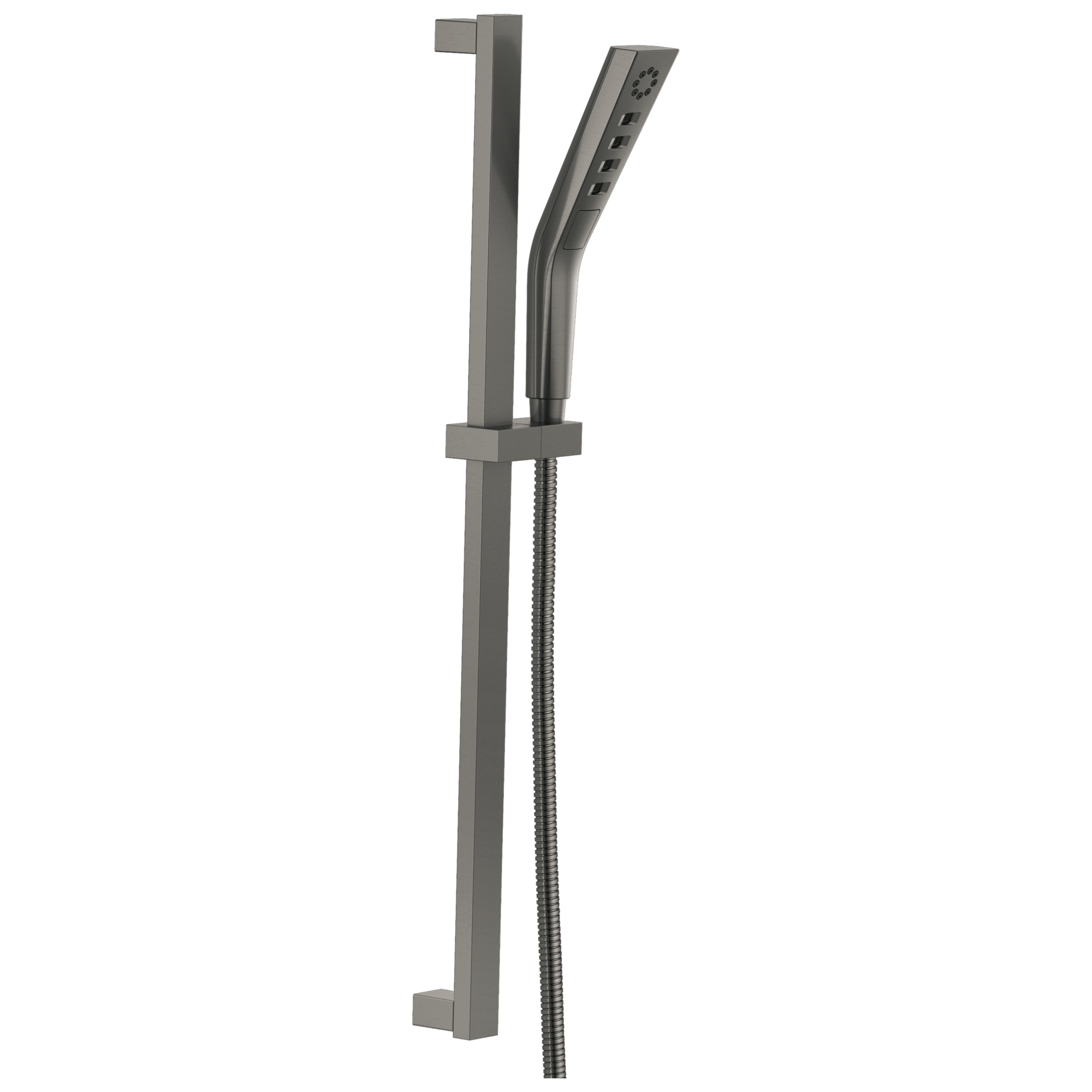 51799-KS H2Okinetic® Ручной душ со скользящей штангой с 3 настройками Delta Faucet Universal Showering Черный нержавеющий 