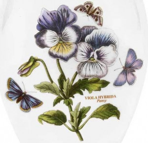 10571278 Portmeirion Ваза Portmeirion Ботанический сад.Анютины глазки 15см, фарфор Фарфор