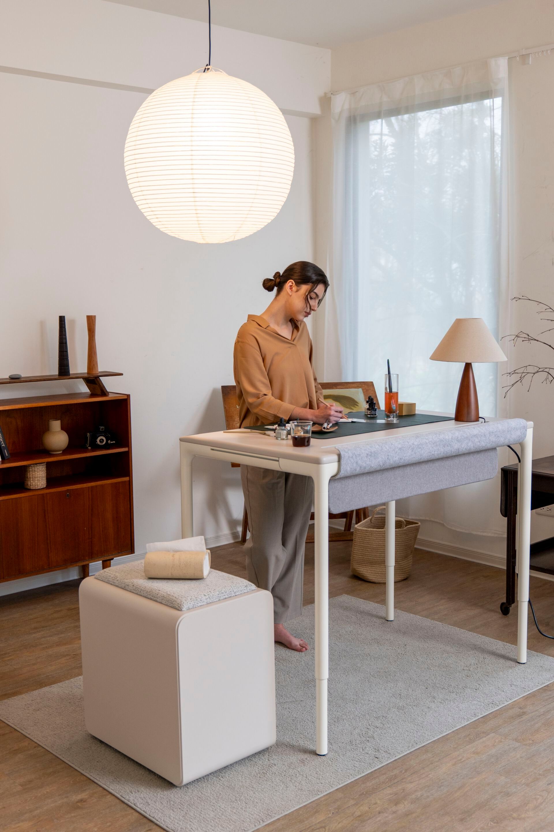 Регулируемый по высоте стол из фанеры Beflo TENON MINI ARCH-00086176 - Вид №10