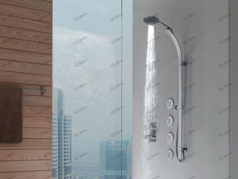 Bossini Поручень с ручным душем Mixa/3 fitair sun-id-1488717