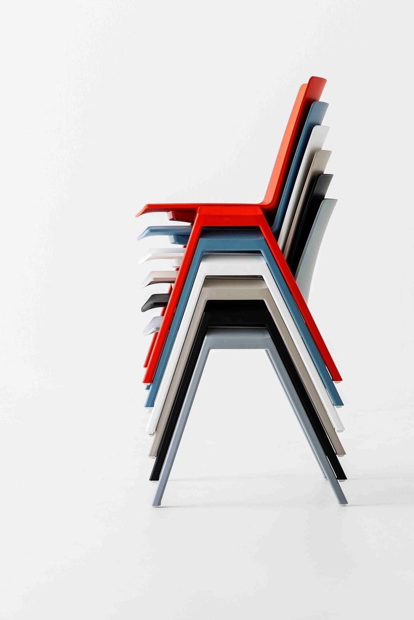 GABER Штабелируемый стул из технополимера Jubel sun-id-1392903 - Вид №12