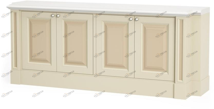 DWFI Буфет лакированный с распашными дверцами  00002258 