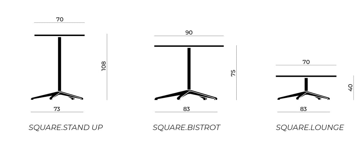 Журнальный столик из стали и дерева Nahu Лотос ARCH-00136474 - Вид №3