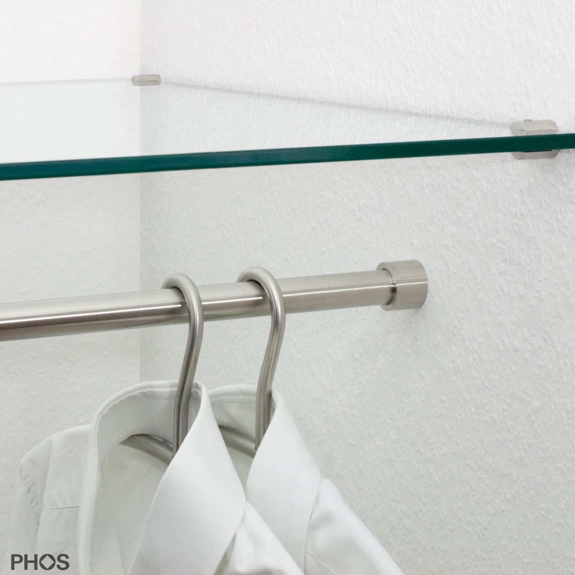 GSRN30-2 Рейка в виде трубы ø30 мм от 100 до 160 см - на заказ PHOS  - Вид №2