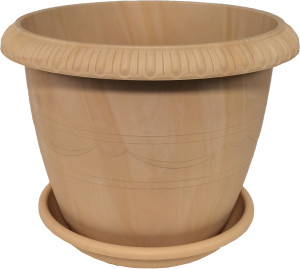 104-3 Горшок цветочный Le Jardin d=30 9.5 Л. Мр золотой Цветочная коллекция