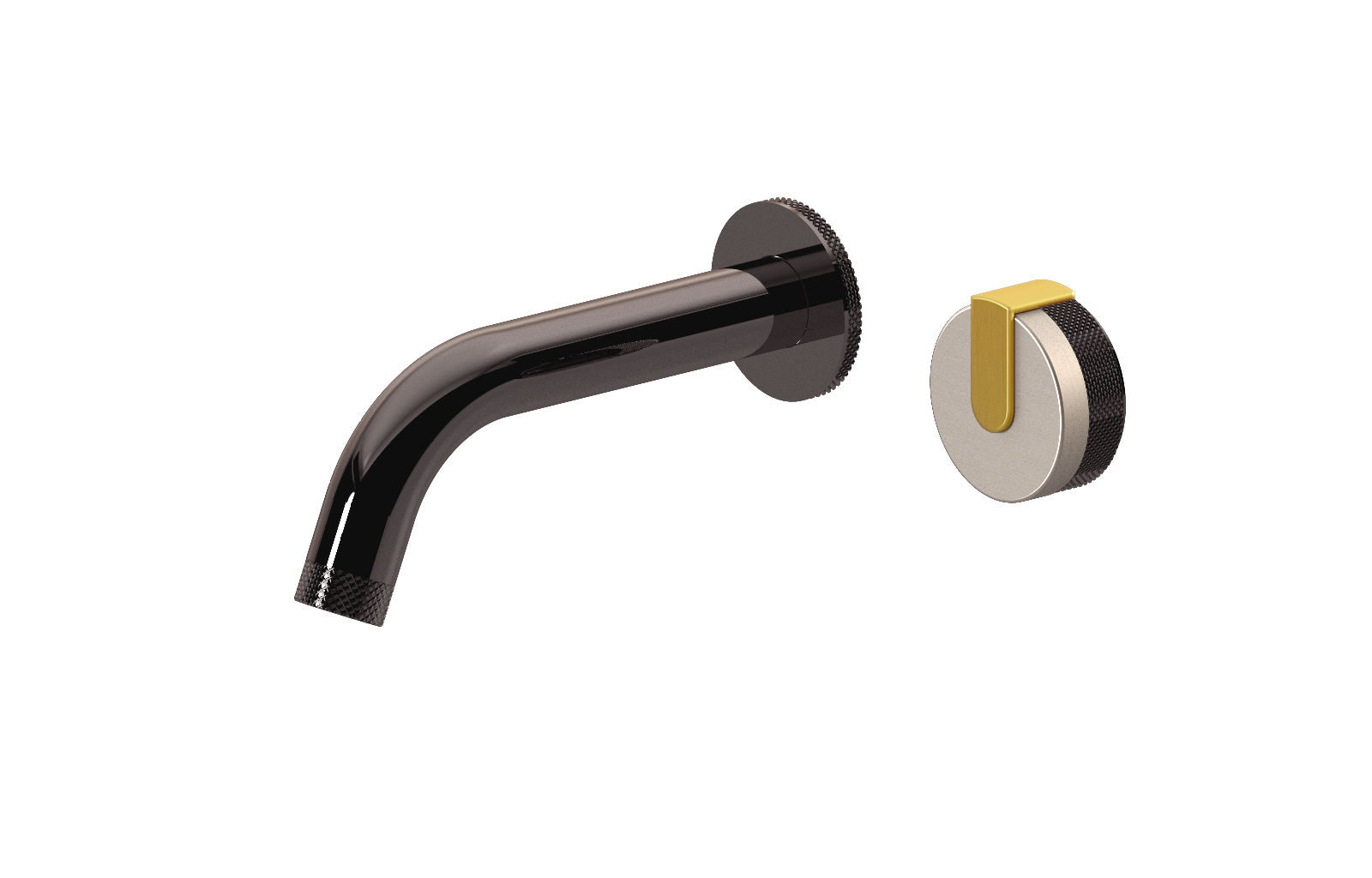 E-11535-R1SN-L1BAU-OX Настенный прогрессивный смеситель скрытого монтажа для раковины GRAFF MOD+