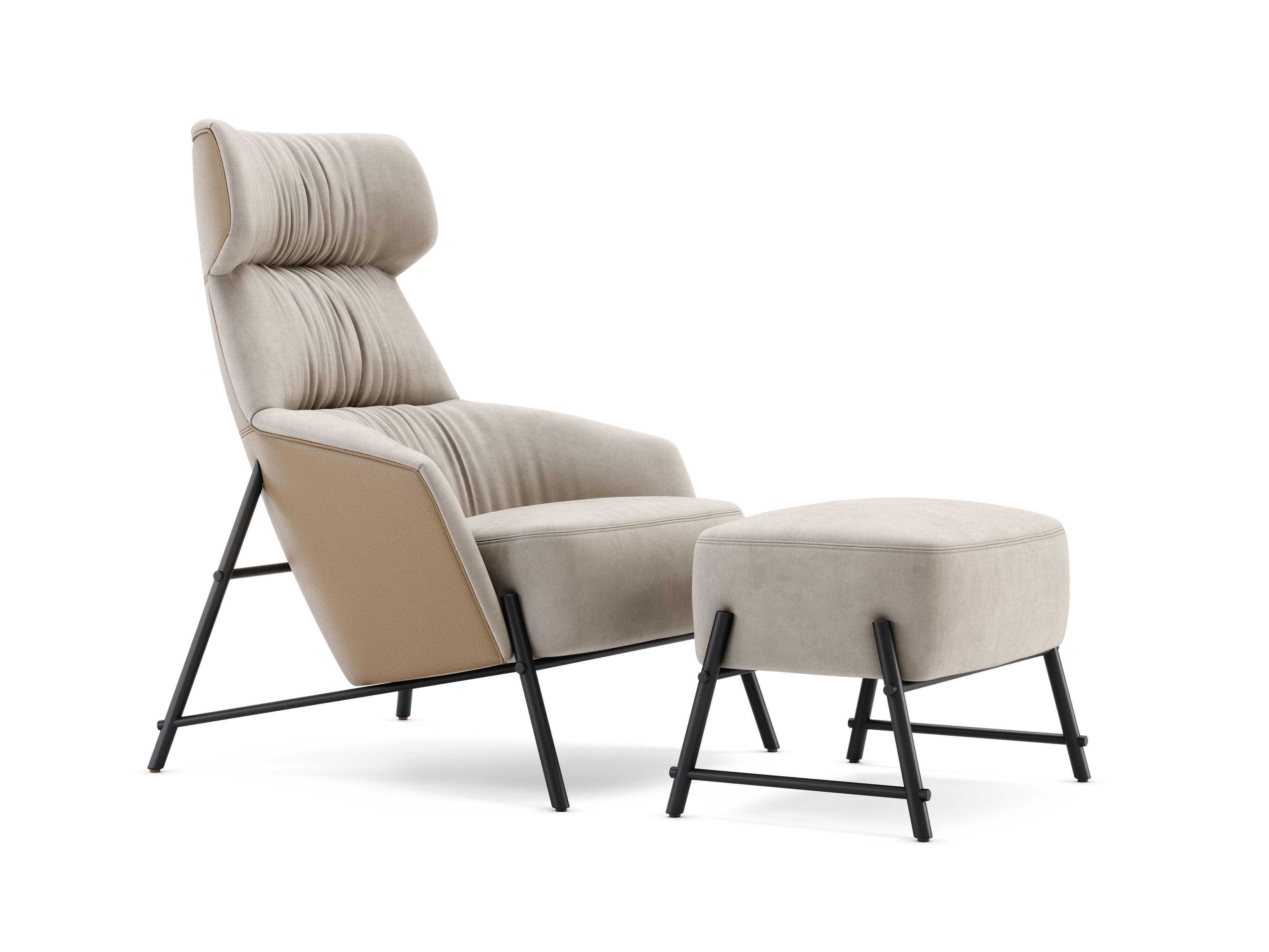 Кресло с высокой спинкой Domkapa HUBERT ARCH-00024680