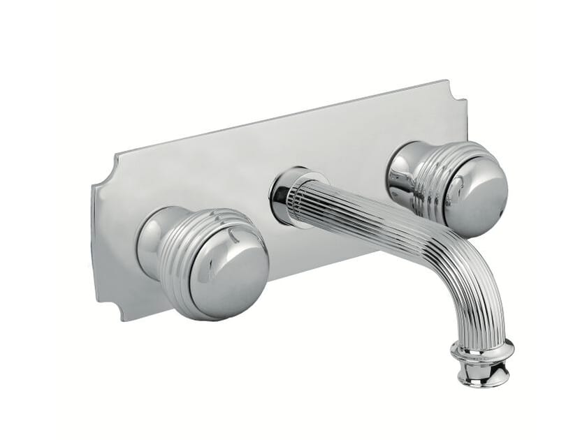 Настенный смеситель для раковины с пластиной Gaia Mobili Complements ARCH-00084676