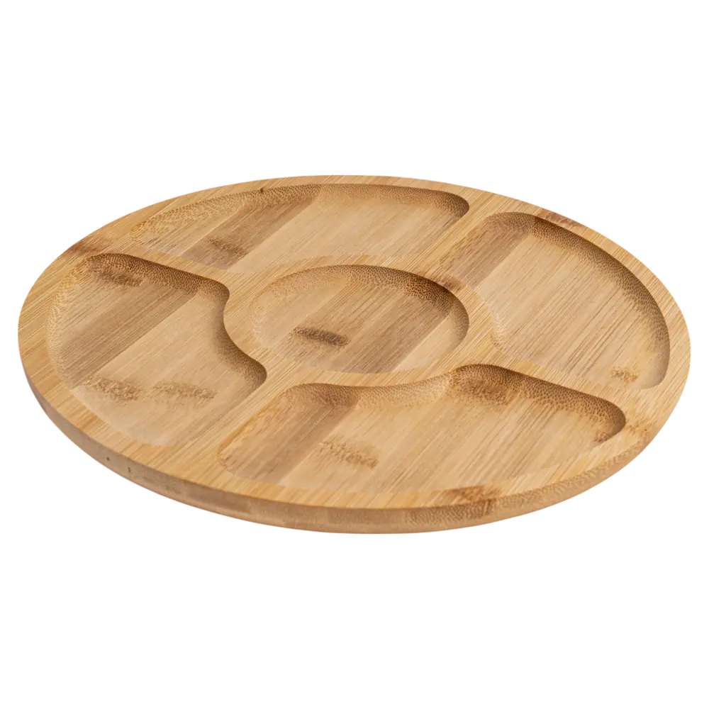 Менажница Vidage из бамбука с 5 секциями для кухонной организации 89421533 STLM-1578349