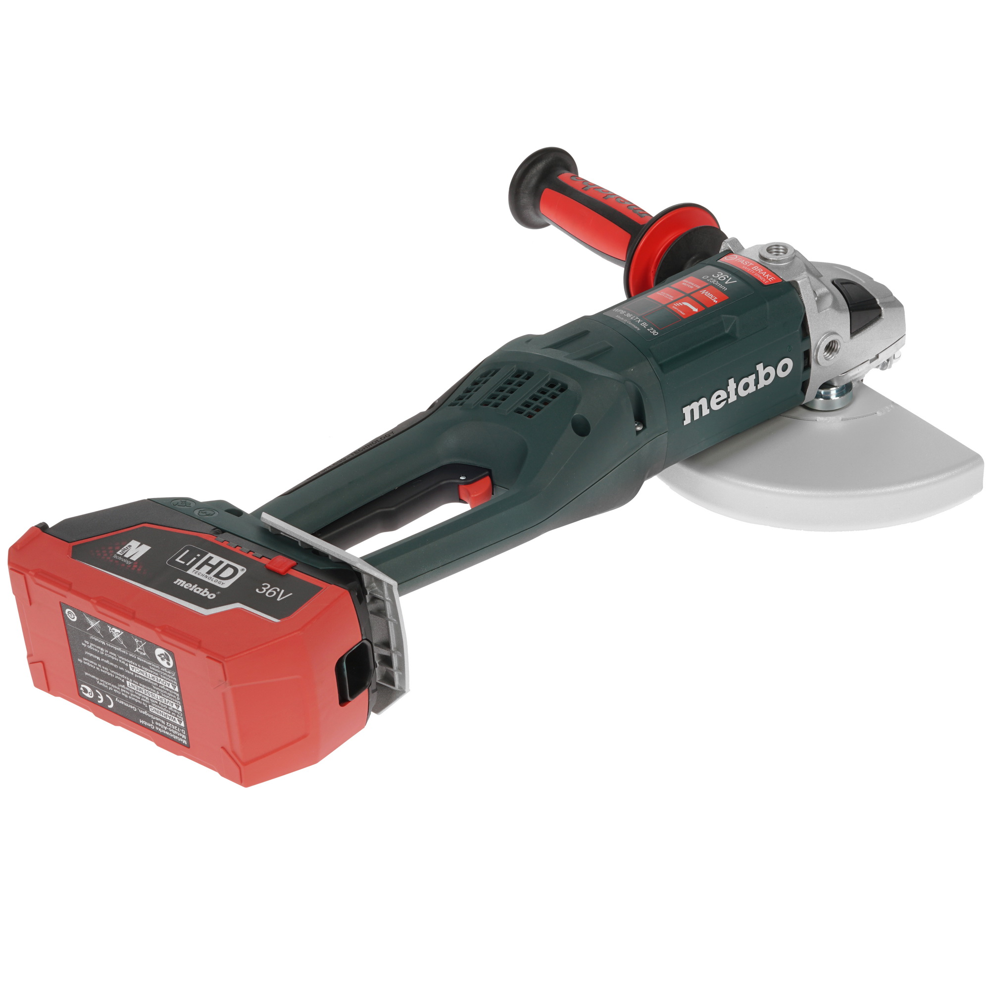 Углошлифовальная машина (УШМ) Metabo WPB 36 LTX BL 230 36 В 1099149 STDN-0036117 - Вид №1