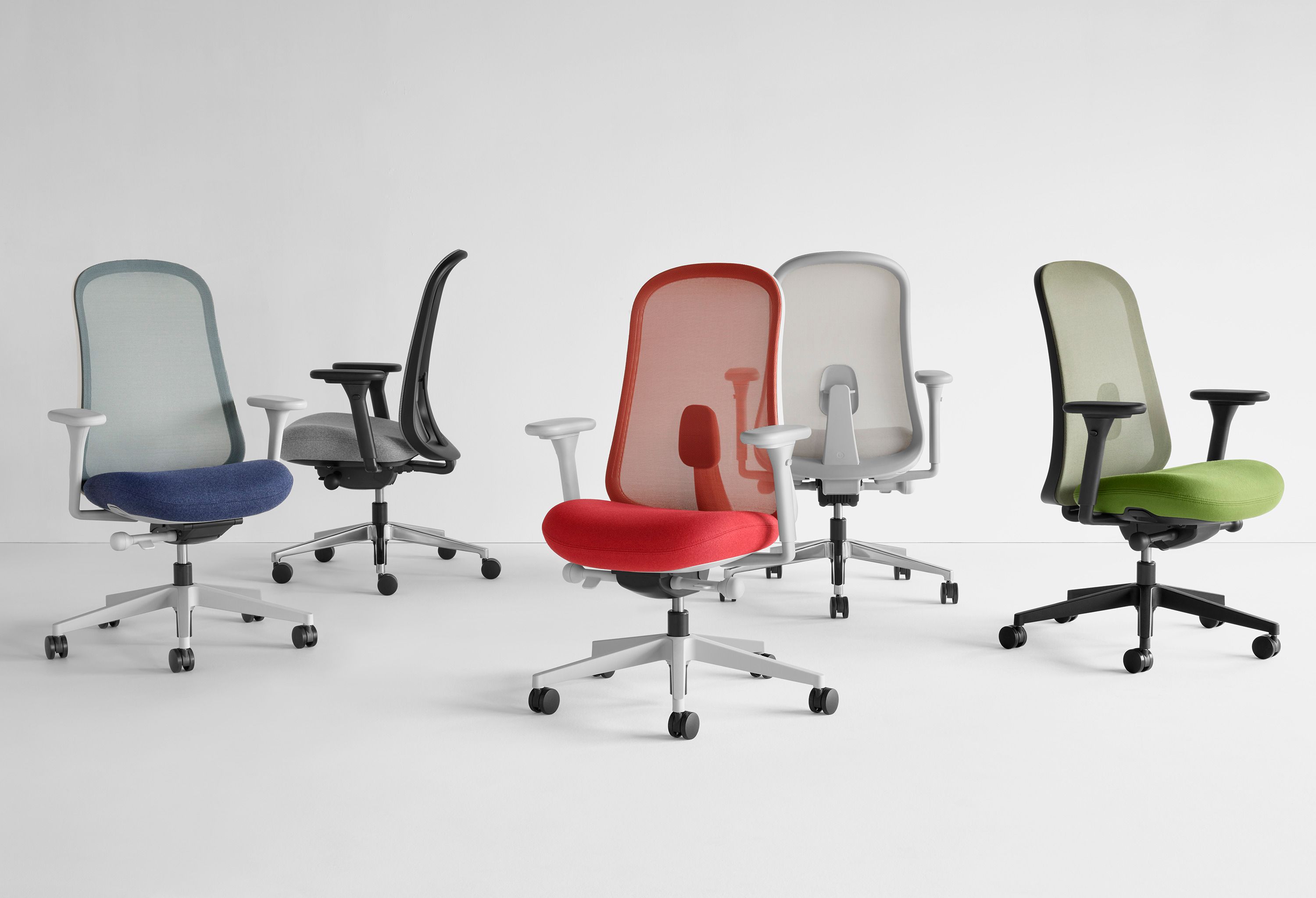 Эргономичный поворотный офисный стул с подлокотниками Herman Miller белье ARCH-00089358 - Вид №5