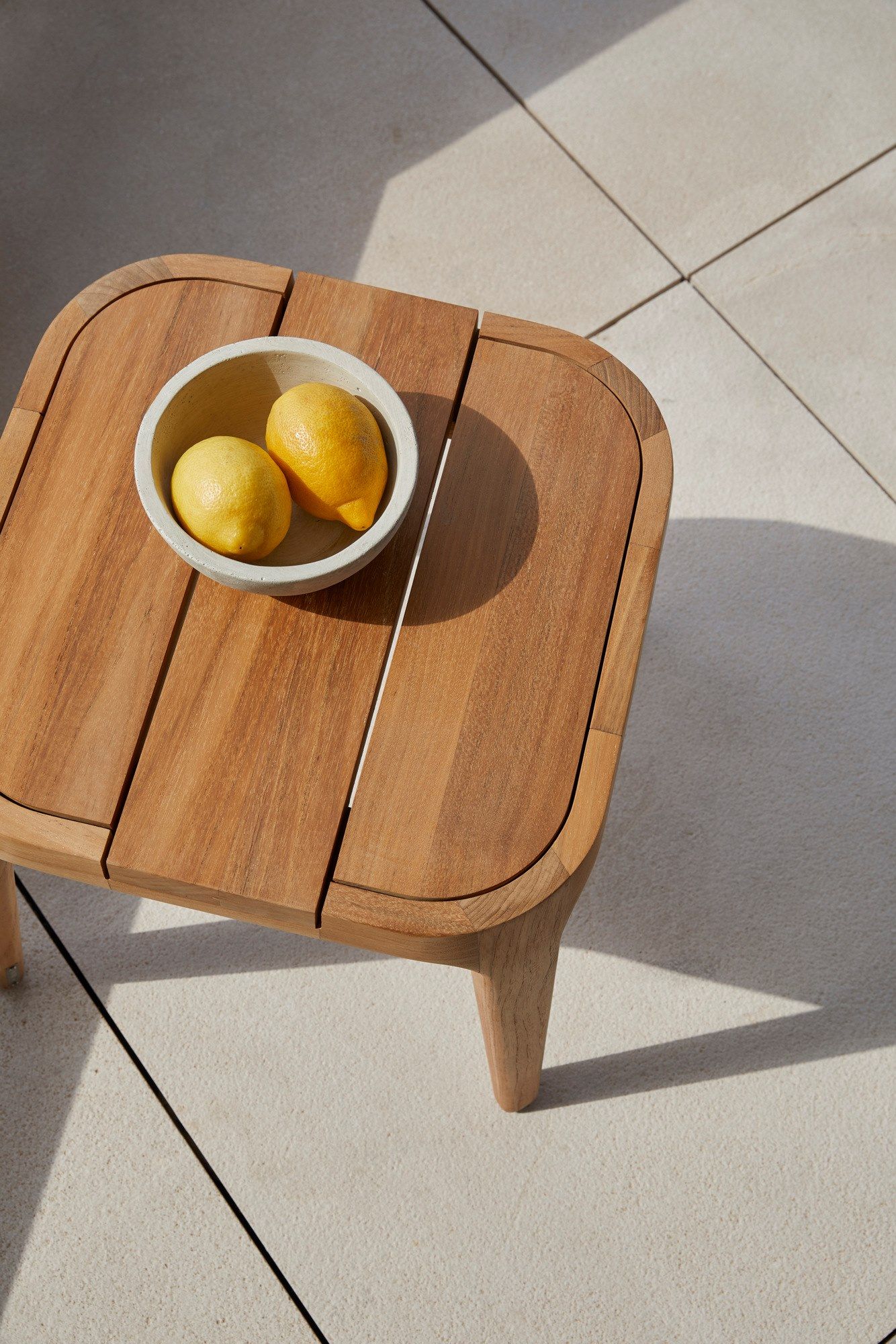 Квадратный стол из тикового дерева POINT Paralel ARCH-00122811 - Вид №5