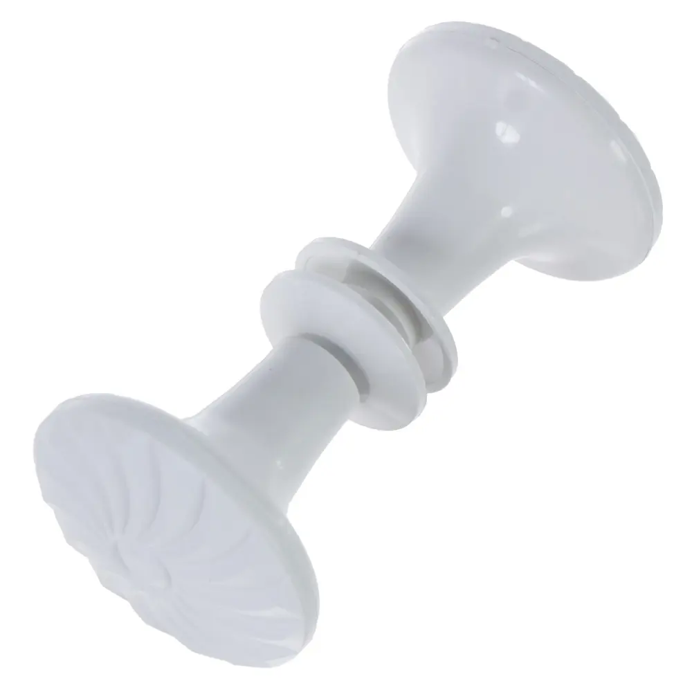 Santreyd Ручка-кнопка для межкомнатных дверей белого цвета 18776528 STLM-1334157 - Вид №1