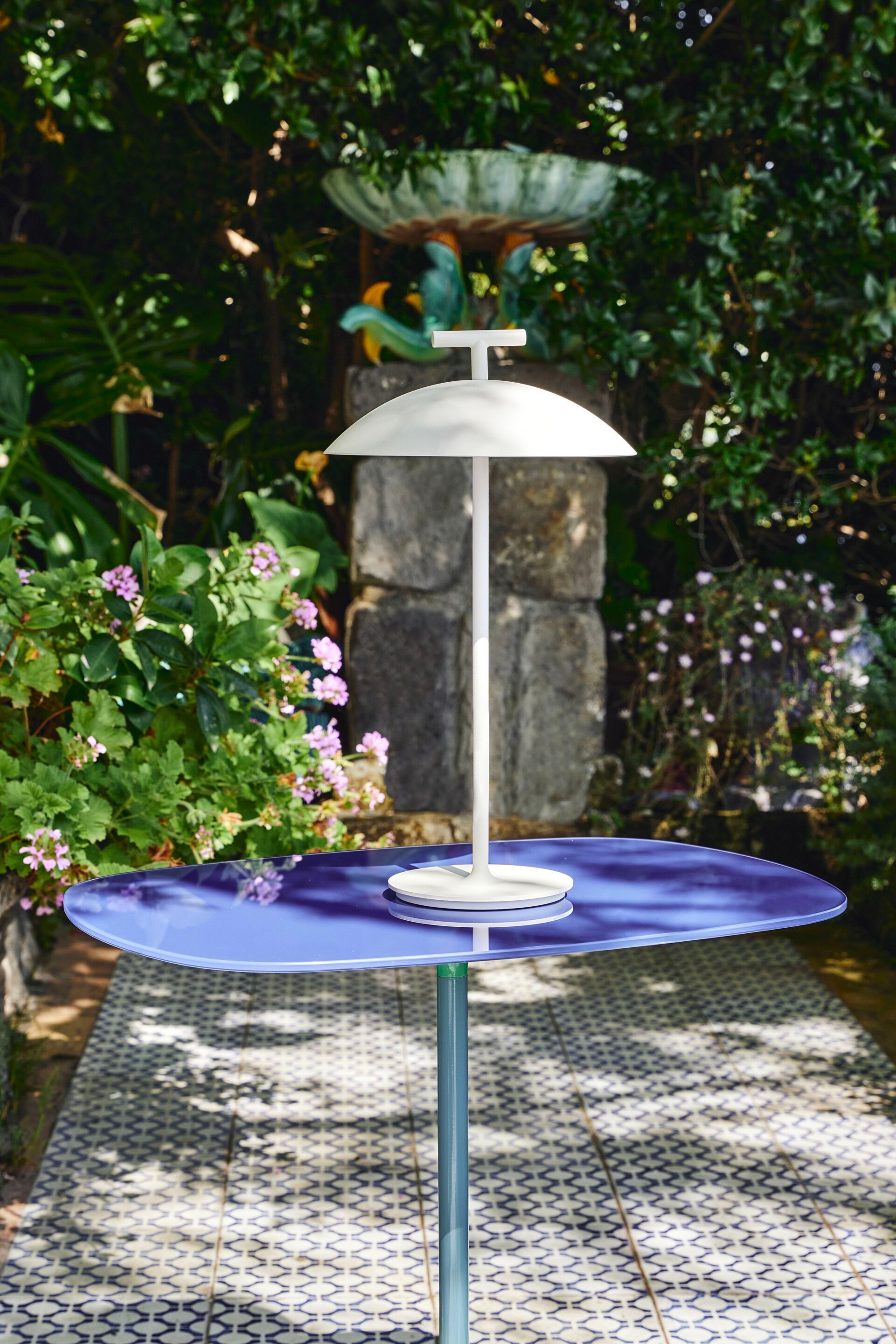 Прямоугольный журнальный столик с хрустальной столешницей и стальным основанием Kartell Тьерри ARCH-00090460 - Вид №8