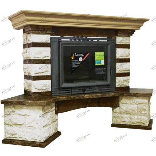 Каминная облицовка Bella Italia LAURA угловая 1842