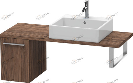 XL542002121 X-Large Шкафчик для компактной консоли Орех темный декор Duravit