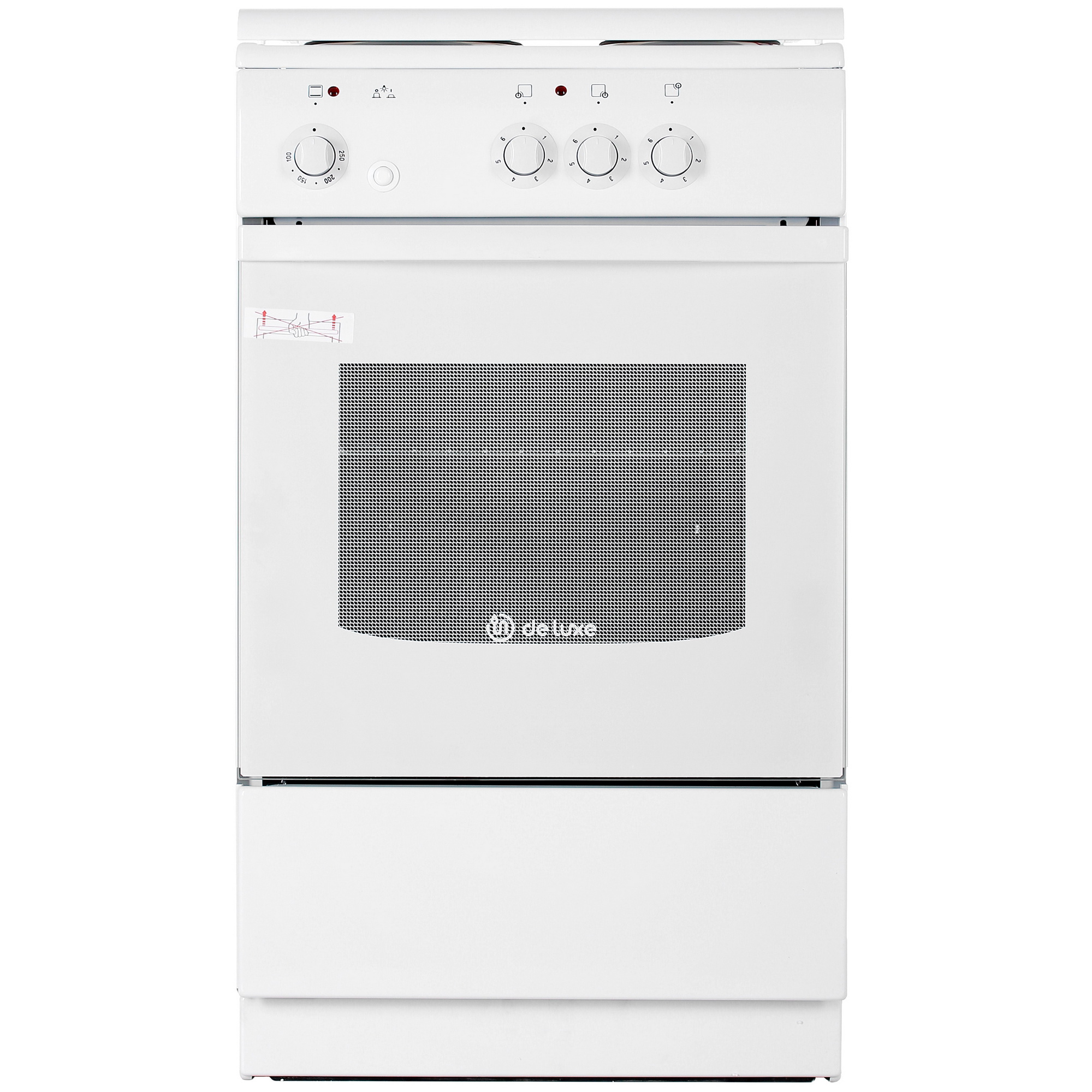 1185574 Электрическая плита De Luxe 5003.17Э (кр) белый STDN-0005589