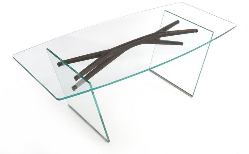 ENNE Прямоугольный стеклянный стол sun-id-1379506 - Вид №2