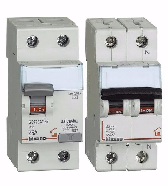 BTICINO Модульные магнитотермические переключатели sun-id-1424021 - Вид №2
