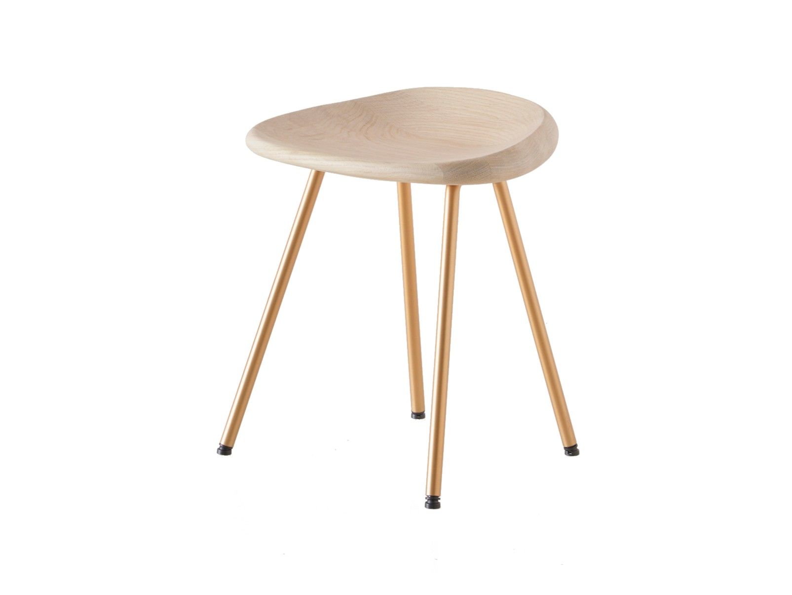 Стул из стали и дерева BassamFellows ARCH-00130552