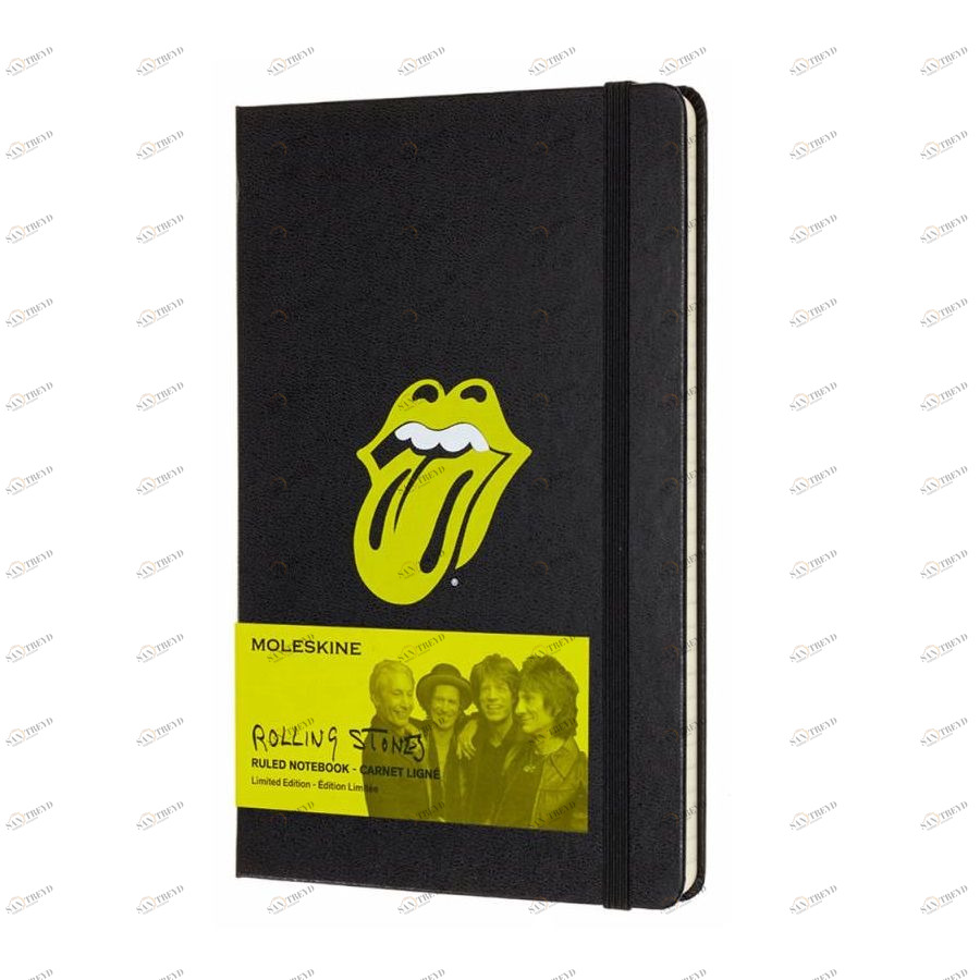 Блокнот Moleskine Limited Edition ROLLING STONES Large, черный 485764