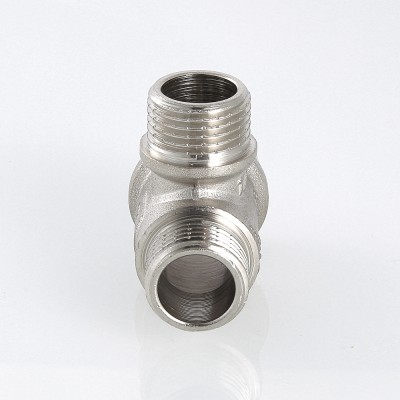 VTr.131.RN.050404 Фитинг резьбовой – тройник переходной c наружной резьбой Valtec 3/4" х 1/2" х 1/2"  - Вид №2