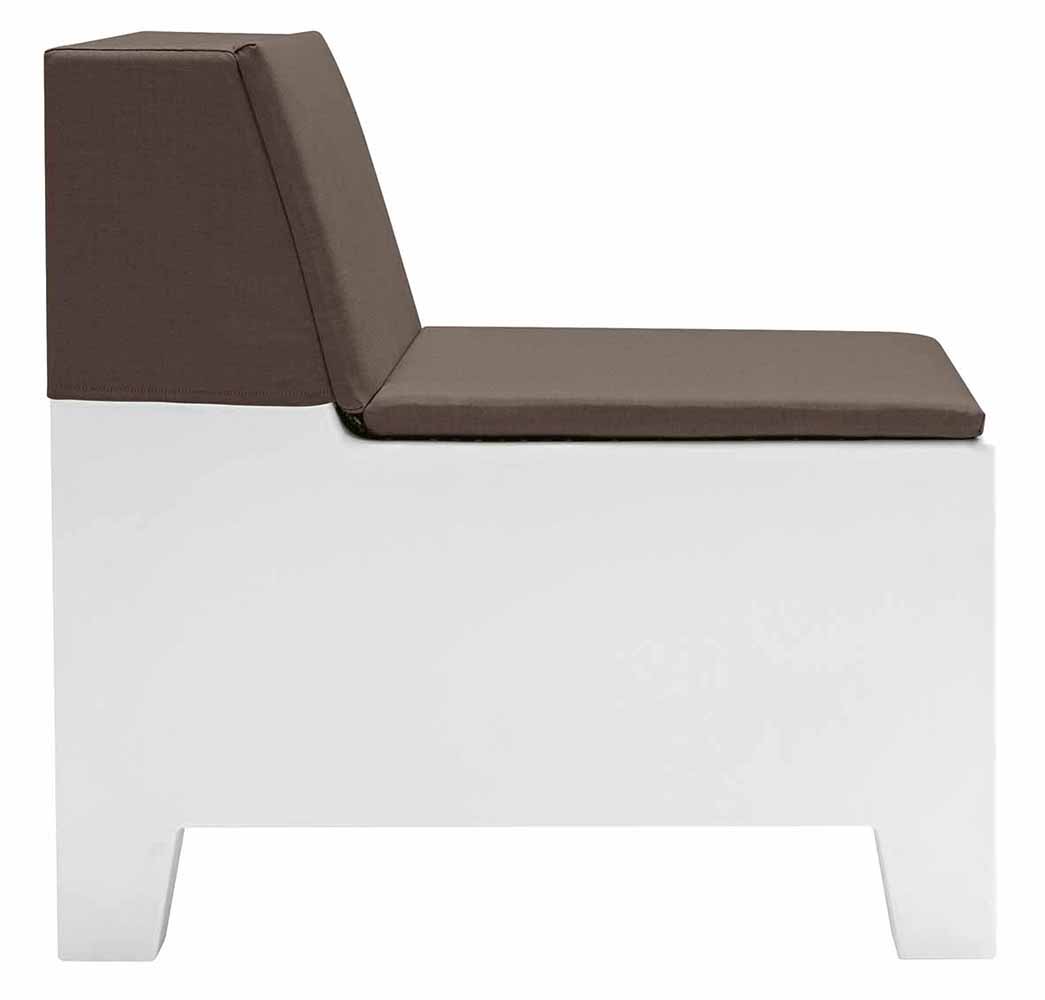 Playa 203C Дополнительная подушка для использования на открытом воздухе, которую можно снять в случае плохой погоды. Линейный модуль. Et al. Playa