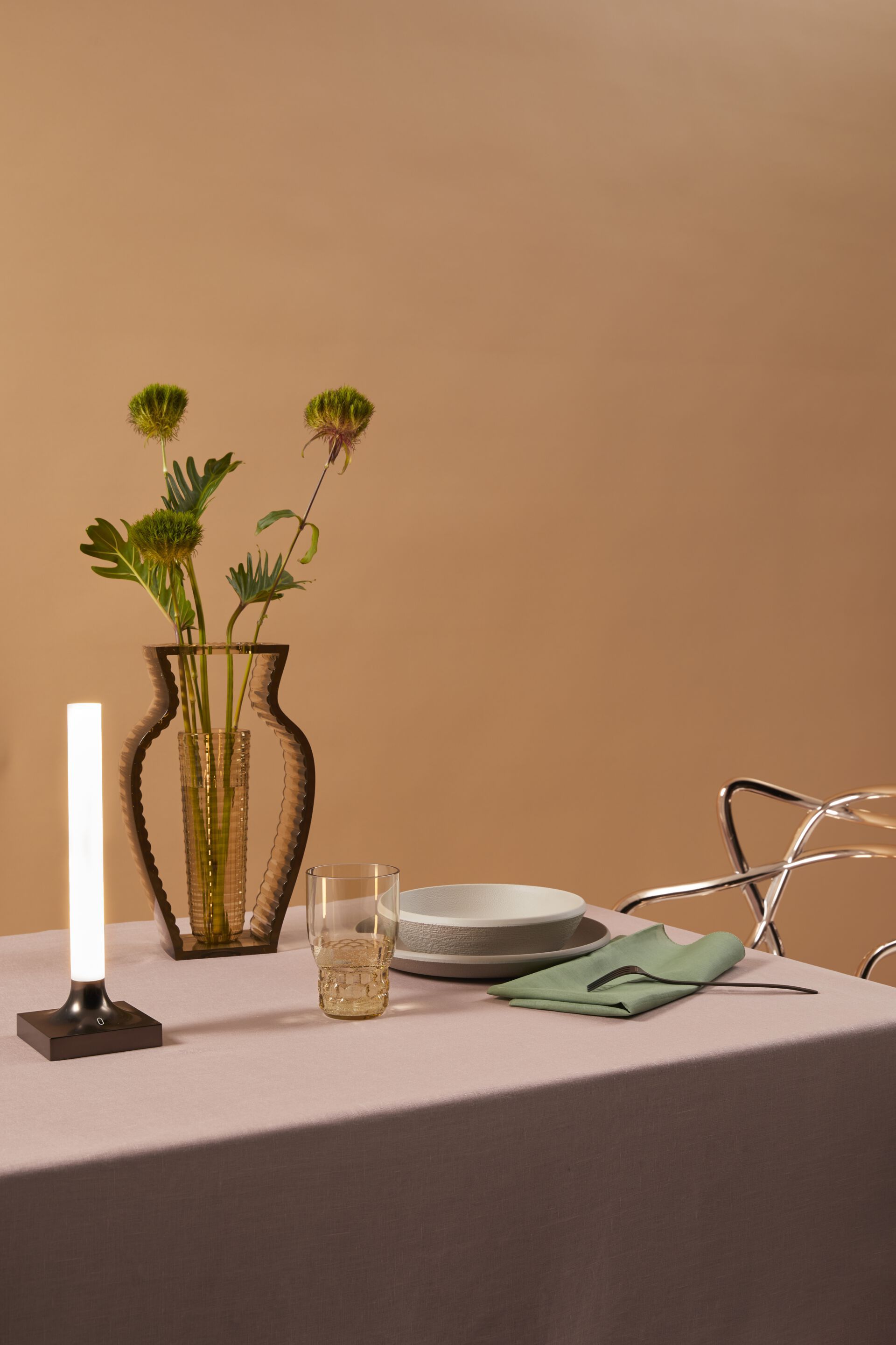 Набор стаканов для воды из инженерного пластика Kartell текстура ARCH-00100826 - Вид №4