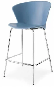 Calligaris Табурет высокий полипропиленовый с подставкой для ног Bahia