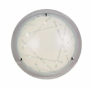 Потолочный светодиодный светильник ST Luce Universale SL493.512.01 ST LUCE UNIVERSALE 082651 Белый;серебро