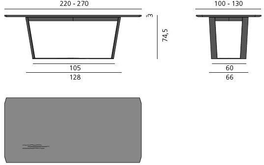 more Прямоугольный деревянный обеденный стол Pero sun-id-1413090 - Вид №4