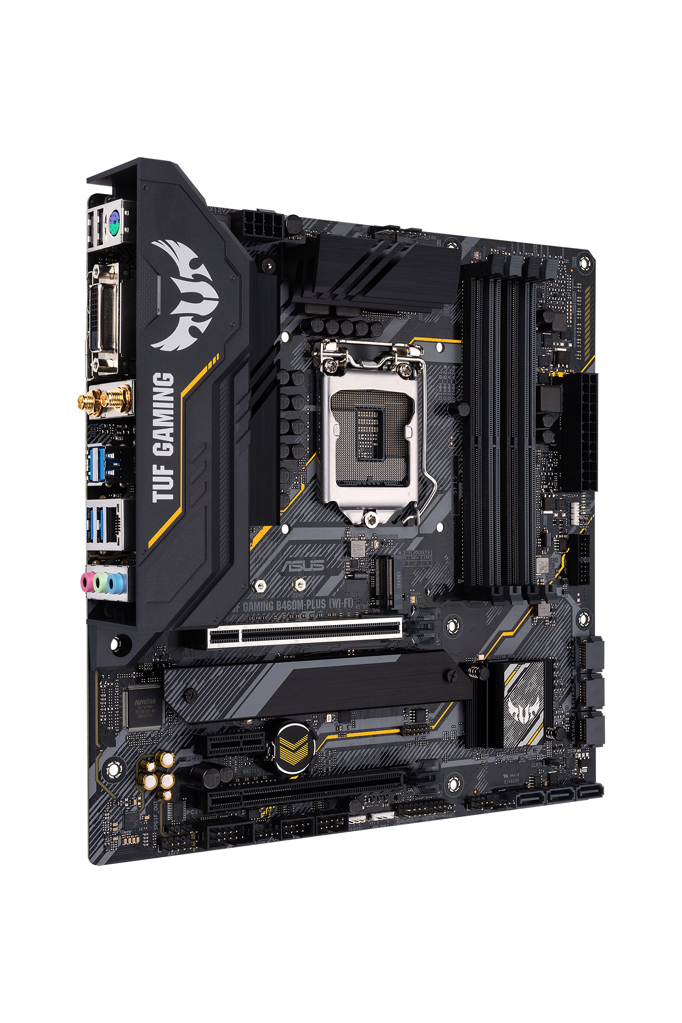 90MB1440-M0EAY0 Tuf gaming b460m-plus (wi-fi) ASUS Santreyd  - Вид №3