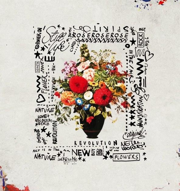 Wall&decò Поп-арт обои с буквами Contemporary wallpaper 2014 sun-id-1461130 - Вид №1