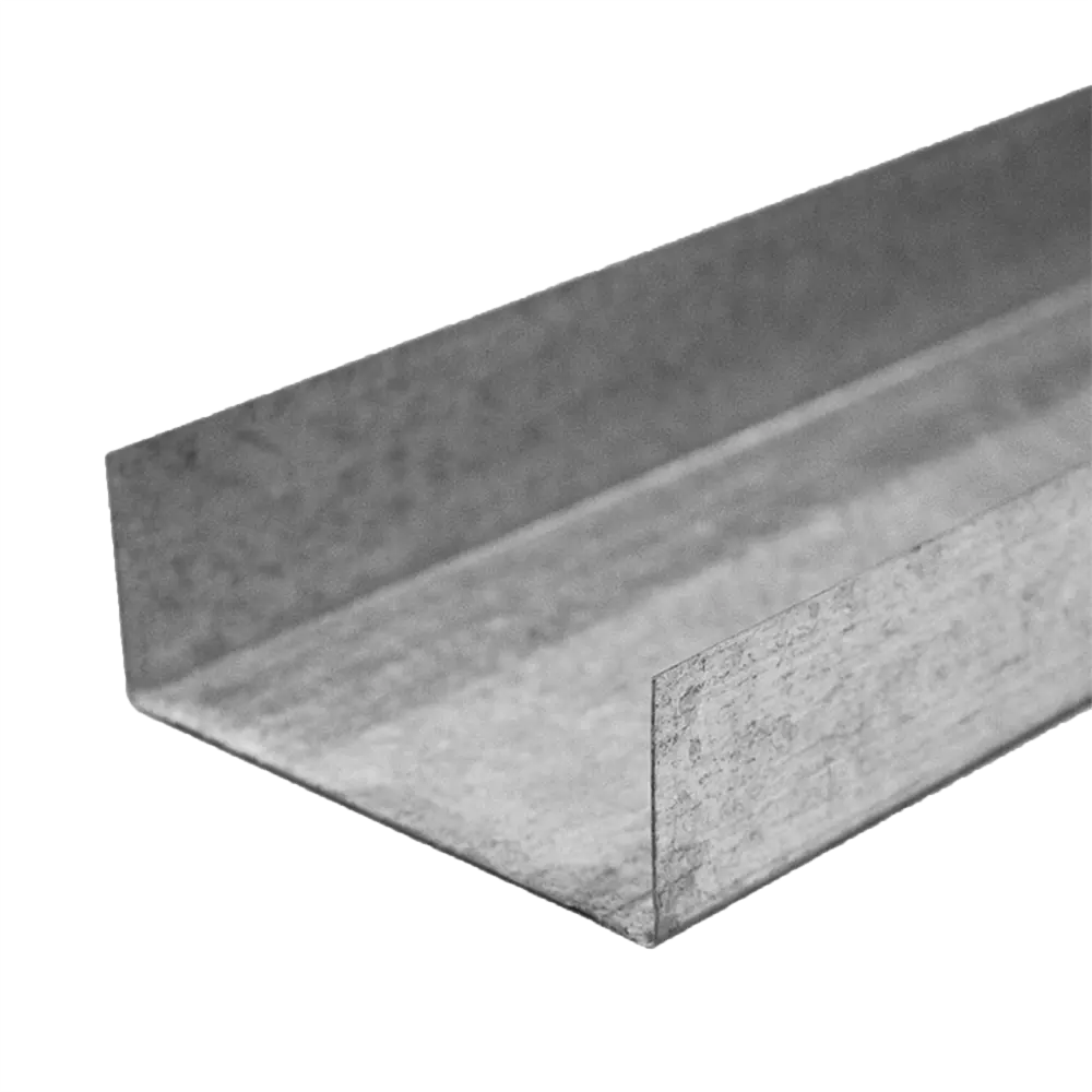 Профиль направляющий (ПН-6) Стандарт 0.5 мм 100x40x3000 мм АЛБЕС STLM-2182238
