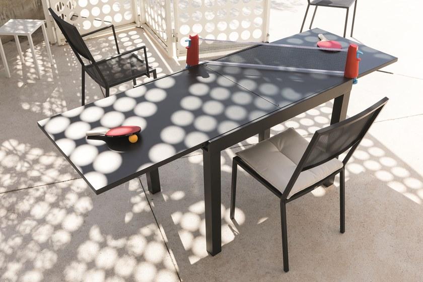 Unopiù Раздвижной прямоугольный железный стол Conrad Tacon180b - Вид №3