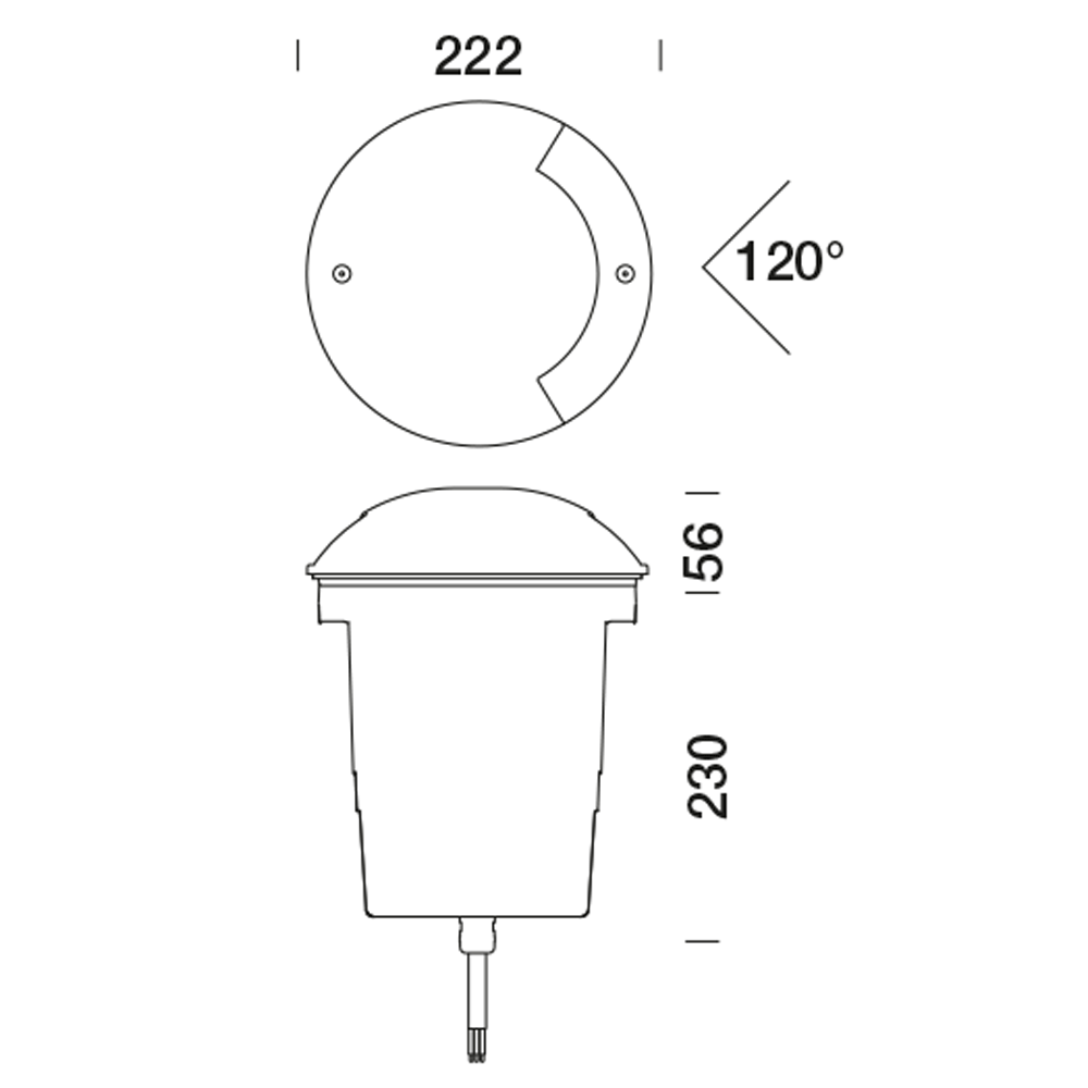 8410166 Настольный встаеваемый светильник Platek MEDIO Luce radente  MEDIO Roll Over - LED 4000K 1 Opening  - Вид №2
