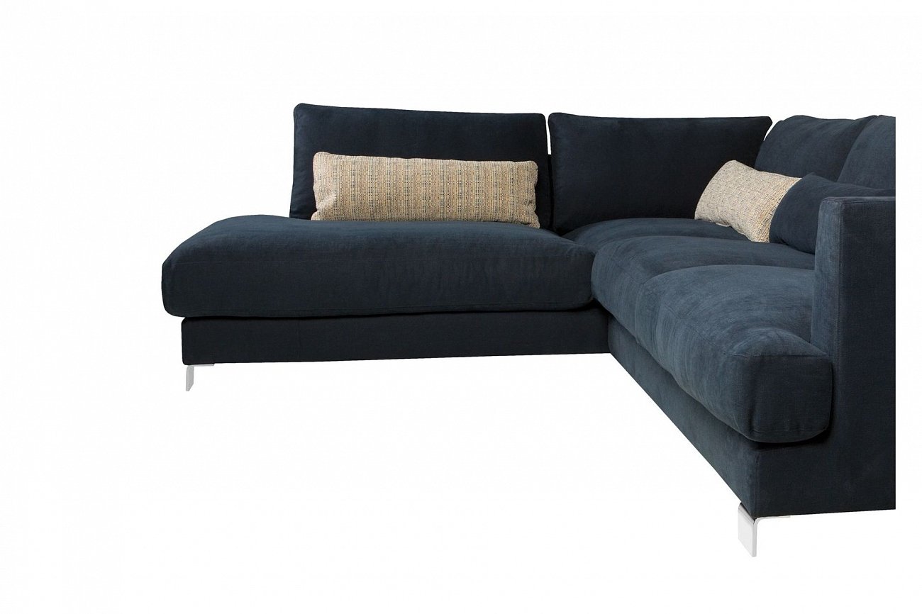 Диван Brandon угловой темно-синий SITS ДИЗАЙНЕРСКИЕ, BRANDON 191910 Синий  - Вид №1